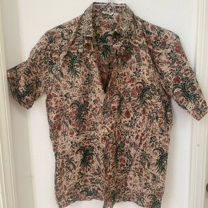 Floral Short Sleeve Shirt